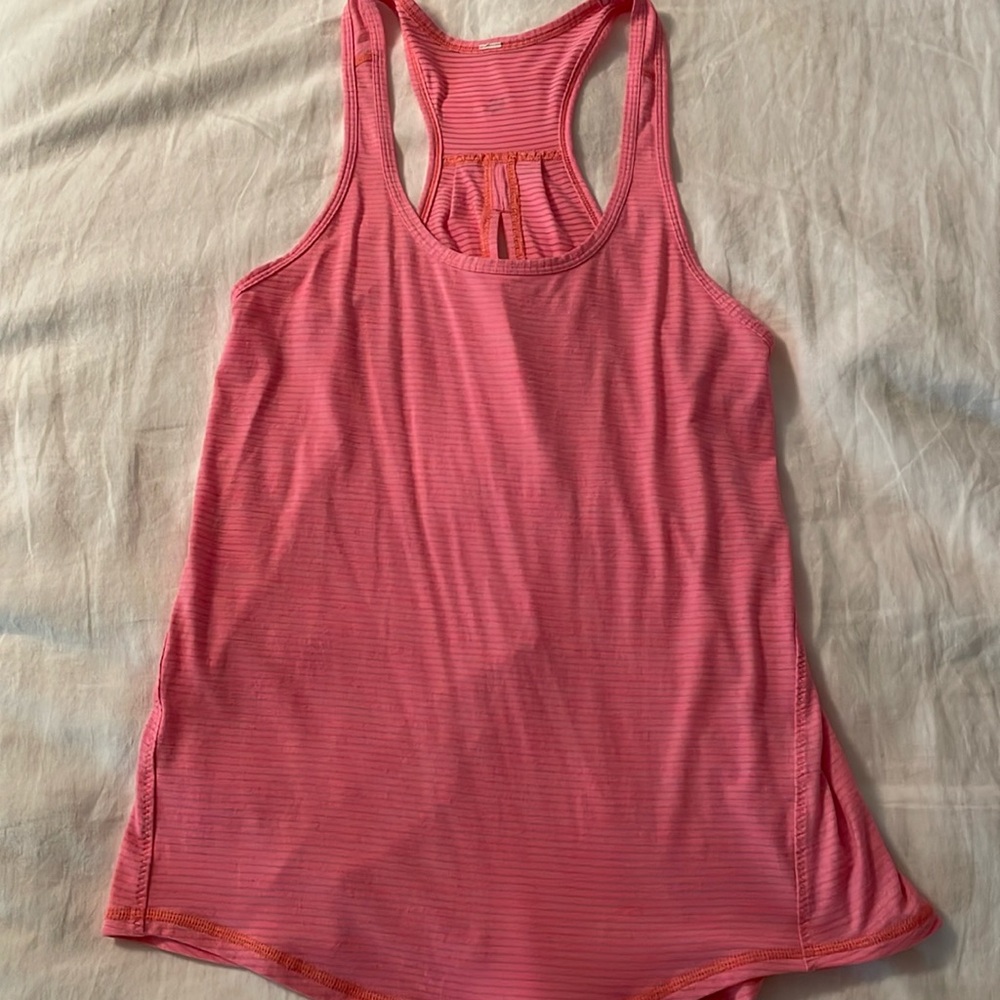 Lululemon salute the sun tank size 4